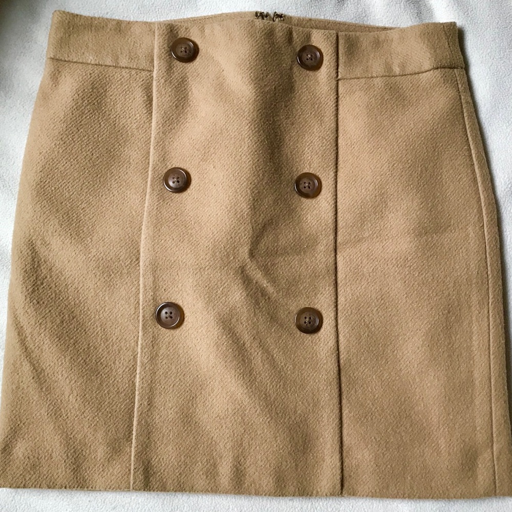 Fall Brown Gap Skirt